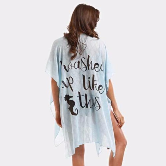 LOWEST PRICE⭐️I Washed Up Like This Beach Kimono - Picture 3 of 8